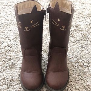 🐎 Carter’s Brown Kitten Boots